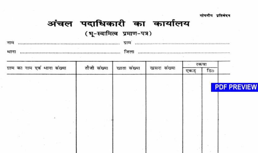 LPC Form Bihar pdf